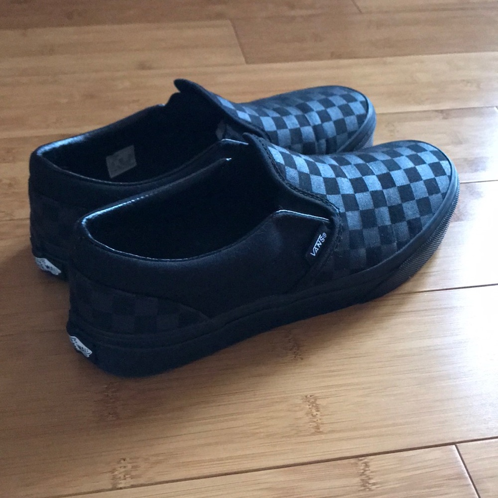 Vans classic slip on black/grey